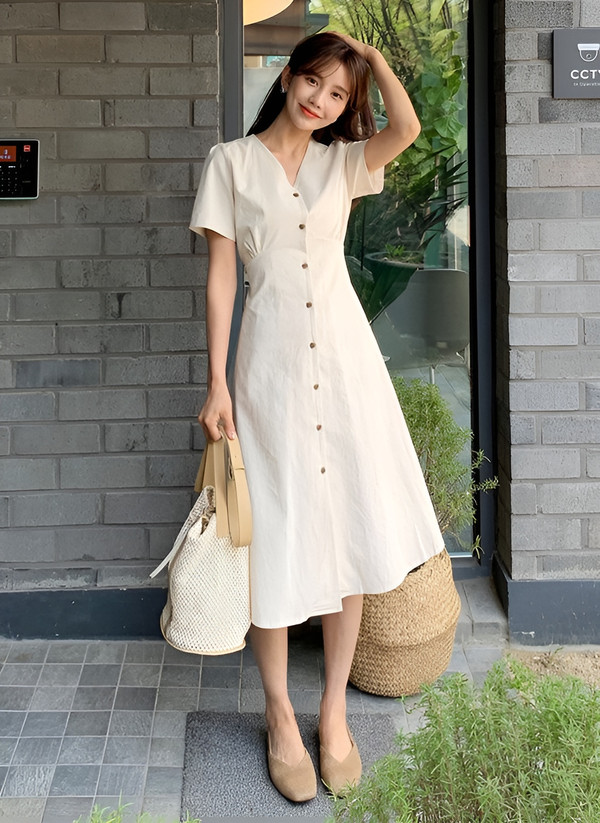 Đầm sơ mi - Item thanh lịch, đa dụng nàng công sở không thể thiếu