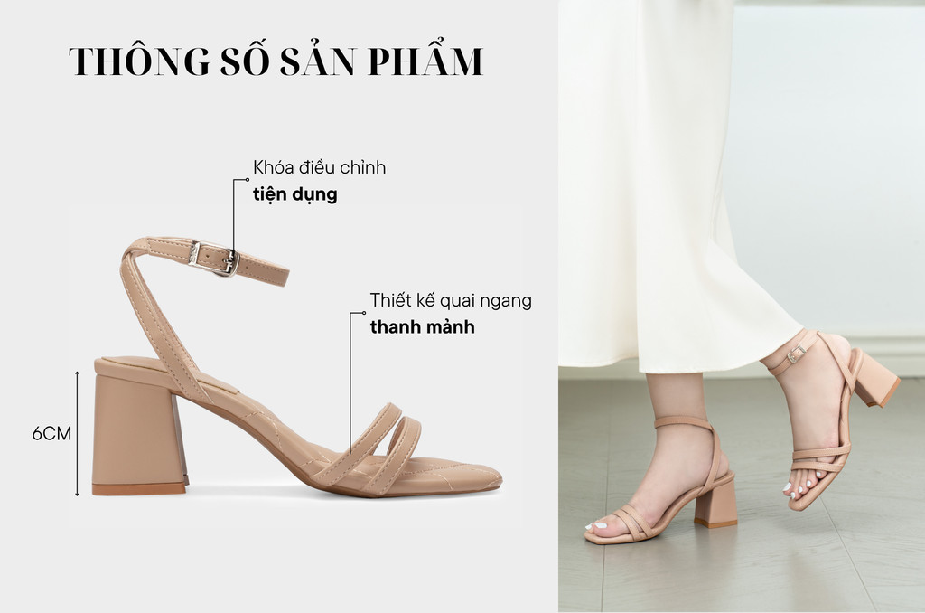 Sandal cao gót AA0222