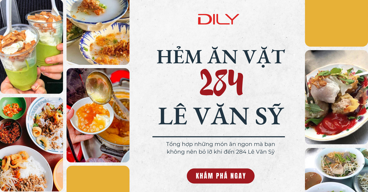 Khám phá các món ngon tại hẻm ăn vặt 284 Lê Văn Sỹ, quận 3