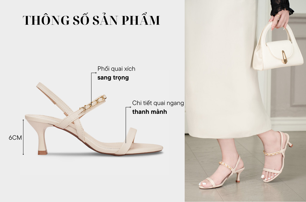 Sandal Cao Gót DL0519