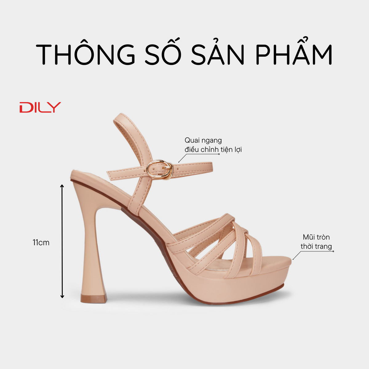 Sandal Cao Gót AA0441