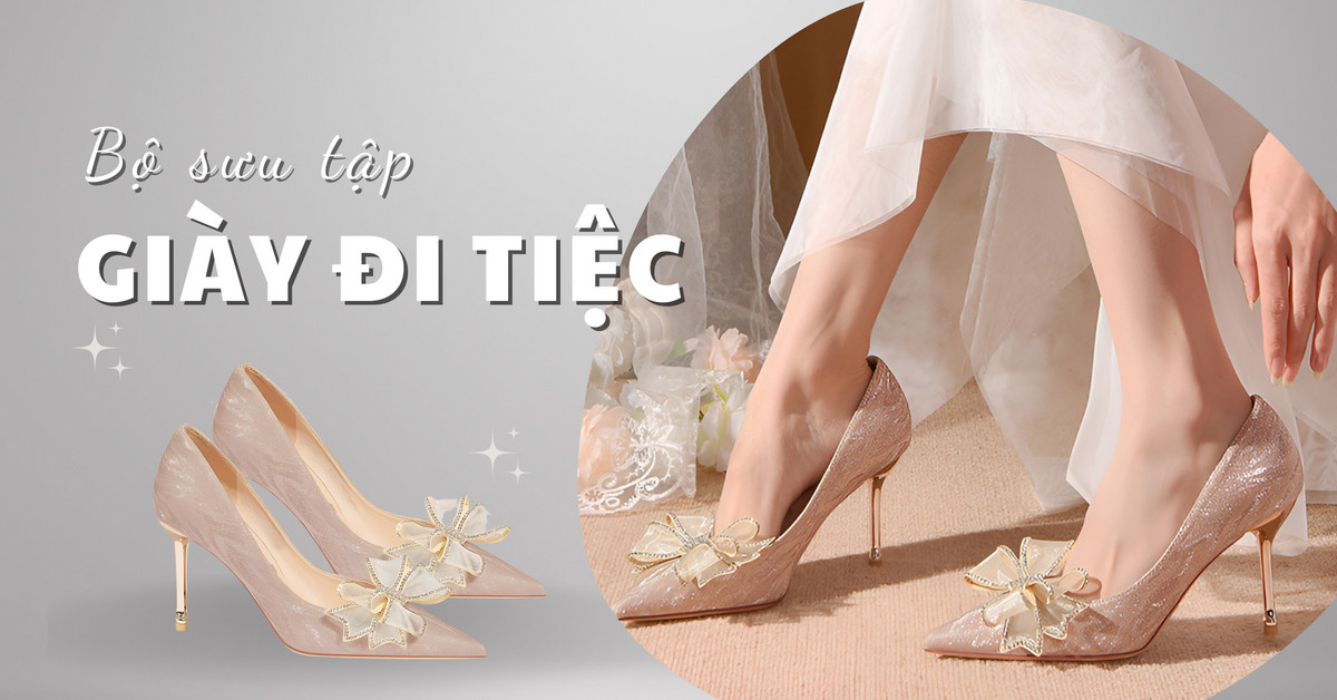 Đi tiệc chọn giày gì? Mê mẩn với BST giày đi tiệc cuối năm của nhà DILY