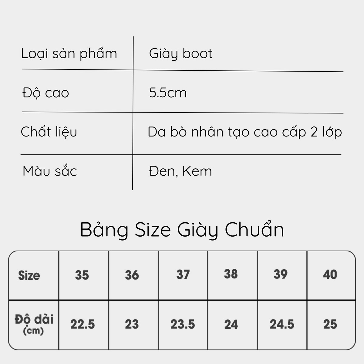 Boot cổ thấp AG0056