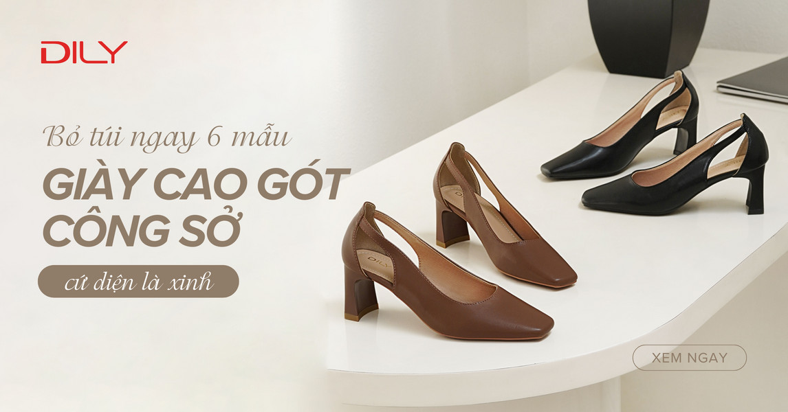6 mẫu giày cao gót basic cho nàng công sở cứ diện là xinh