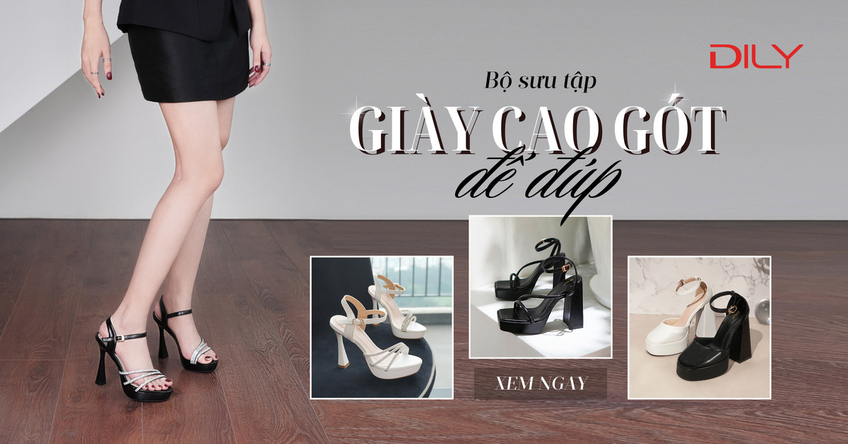 5 mẫu giày cao gót đế đúp giúp nàng tự tin khoe dáng xuống phố