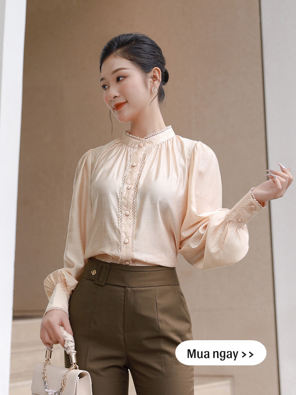 Top 5 mẫu áo sơ mi dành cho nàng công sở cứ diện là xinh