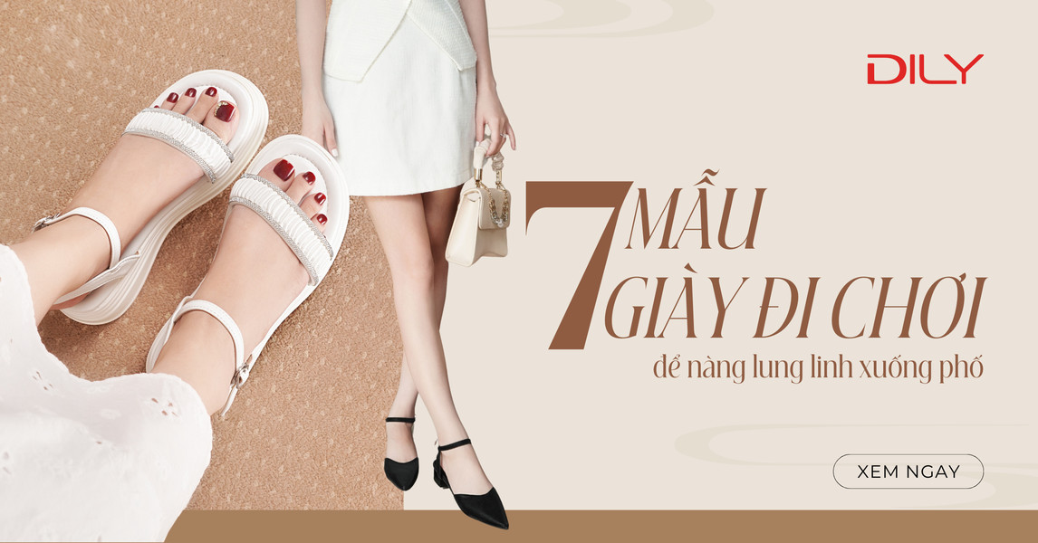 Vui Trung Thu cùng 7 mẫu giày đi chơi giúp nàng tự tin sải bước