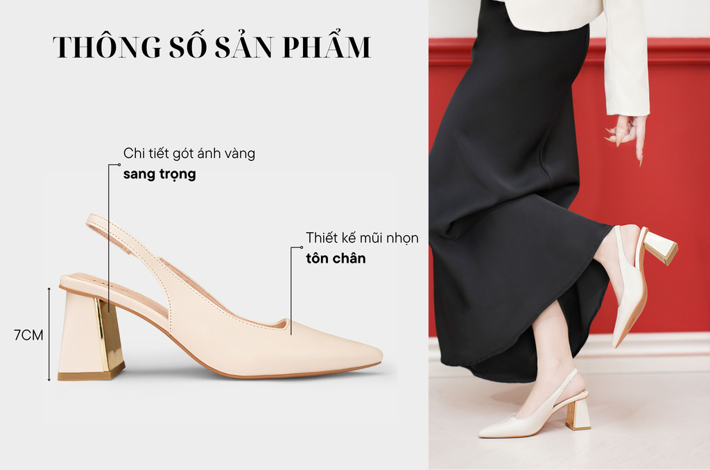 Giày Slingback AA0375