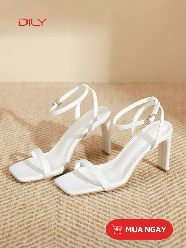 Sandal cao gót nữ quai mảnh thanh lịch AA0390 - DILY