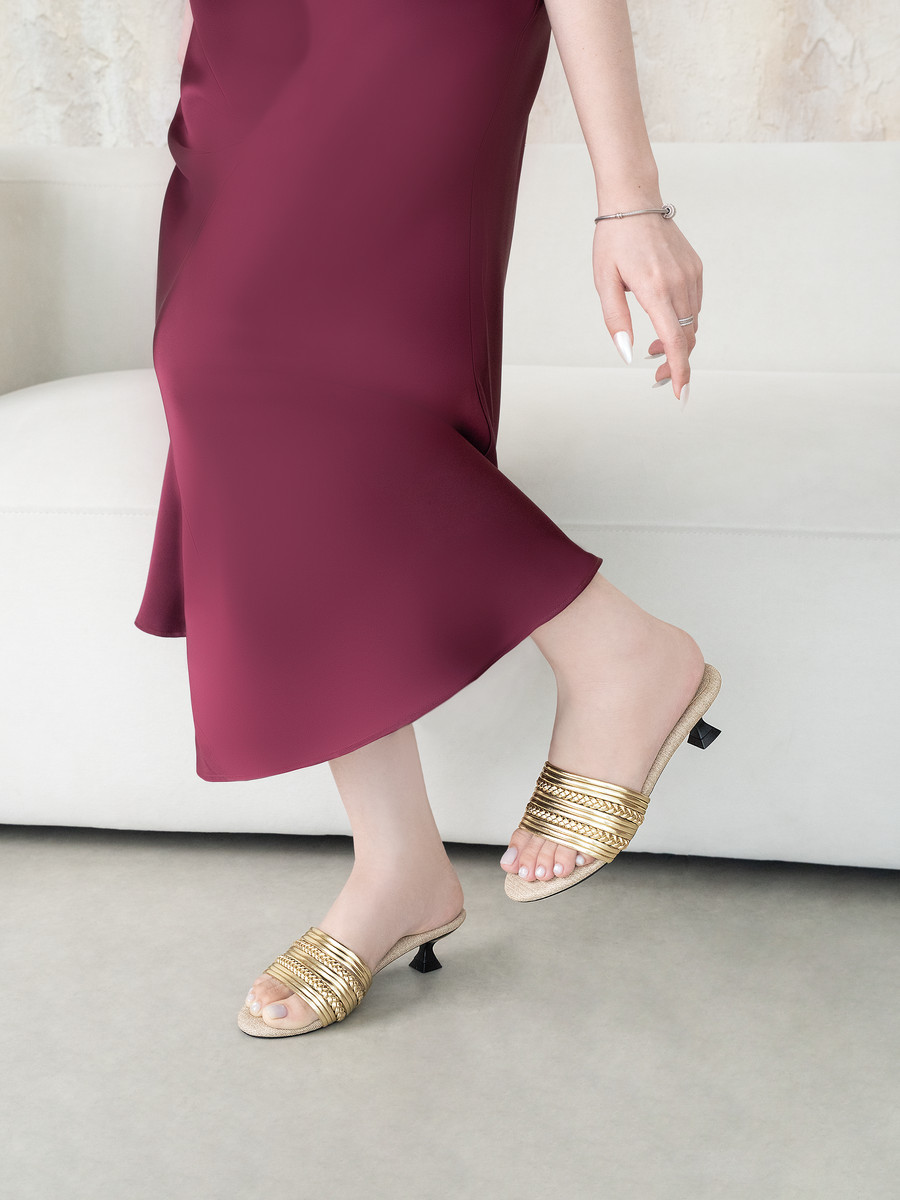 Dép Guốc DL0613 Vàng Kim