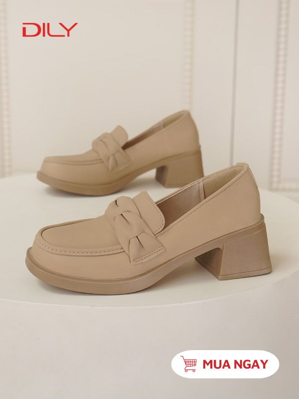 Giày Loafer quai nhún trẻ trung AG0144 - DILY