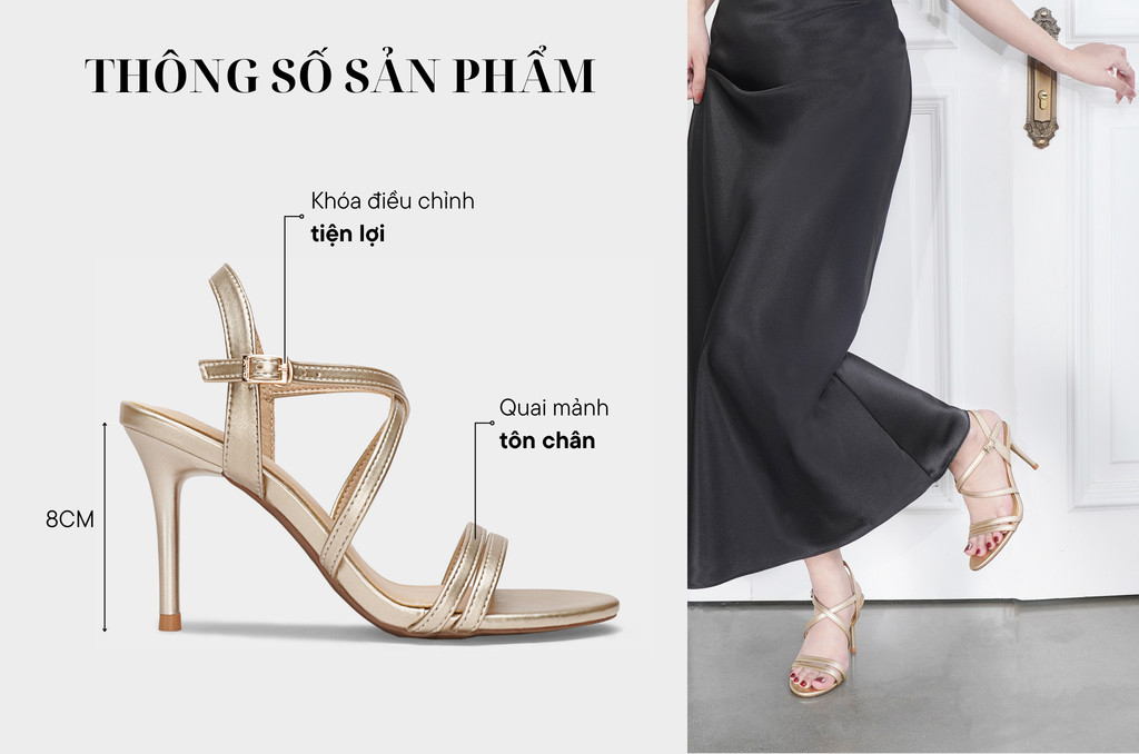 Sandal Cao Gót DL0548