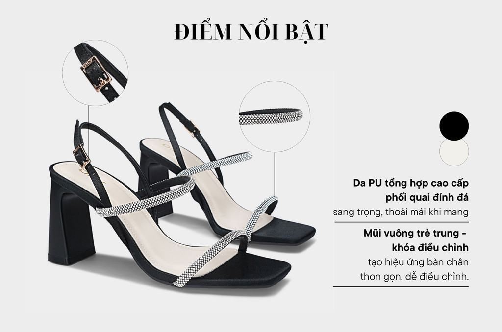 Sandal Cao Gót DL0603