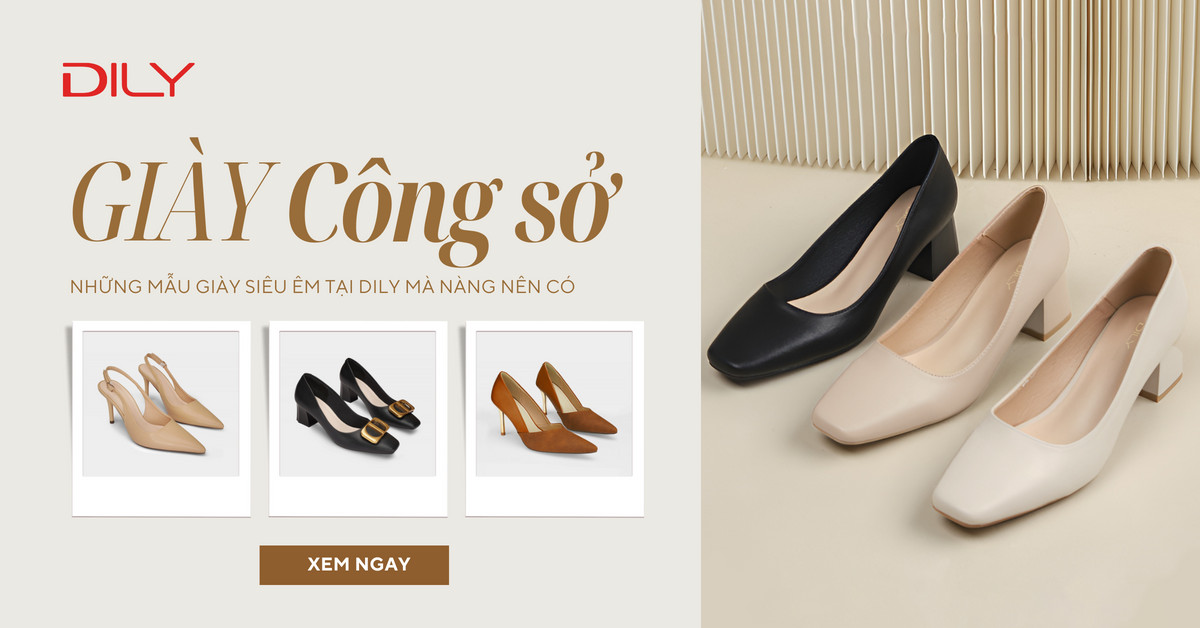 Những mẫu giày công sở nữ êm chân, thanh lịch mà nàng nên có