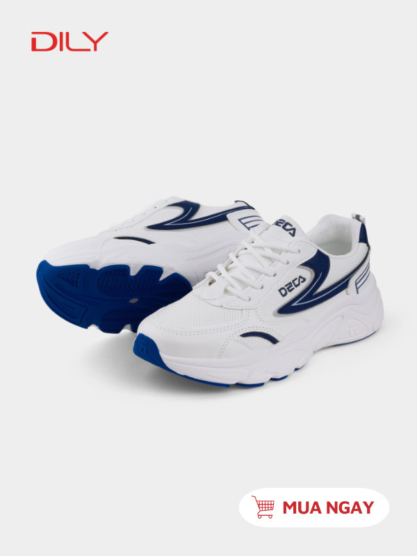 Sneaker thiết kế vải thoáng khí, đế cao su êm chân AG0035 - DILY