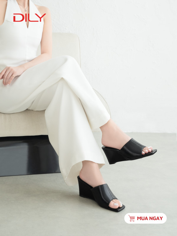 Guốc đế xuồng 7cm tôn dáng DL0537 - DILY