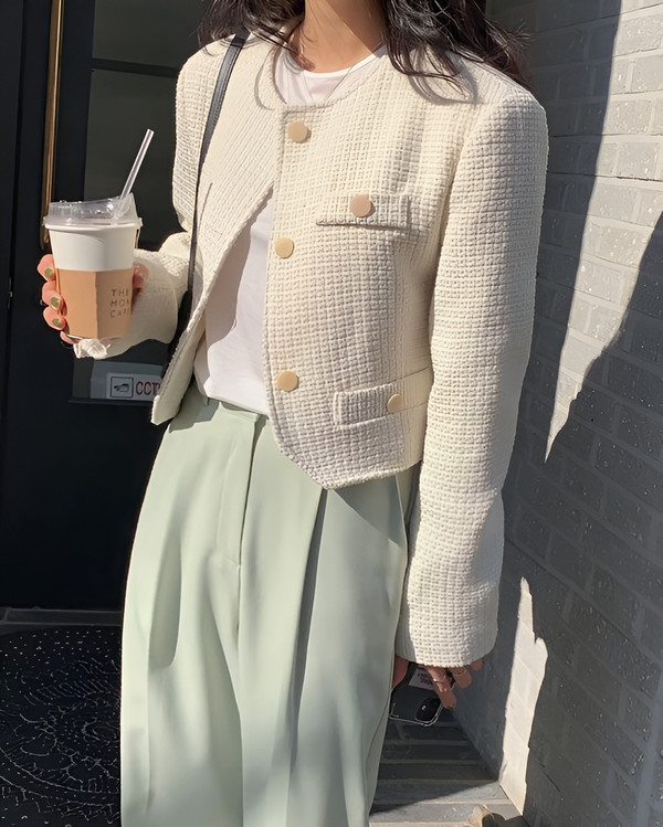 Mix đồ với quần ống suông cho nàng công sở yêu style Hàn Quốc