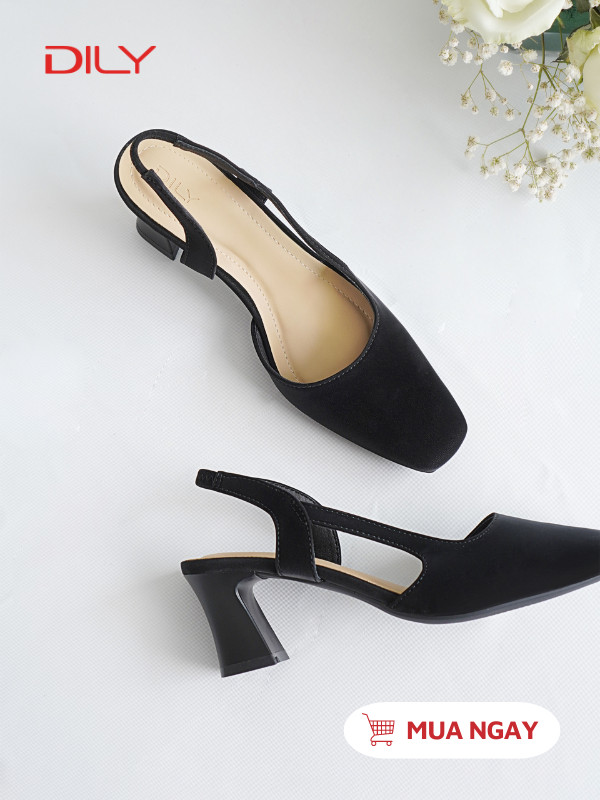 Giày cao gót đi tiệc thiết kế cut-out thời thượng DL0544 - DILY