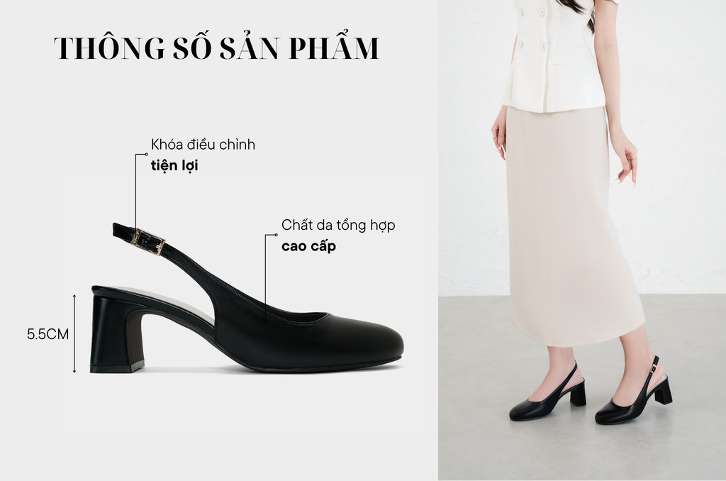 Giày Slingback DL0683