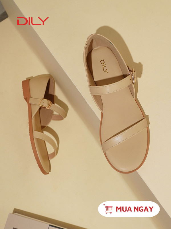 Sandal đế bệt bít hậu thời thượng AA0497 - DILY