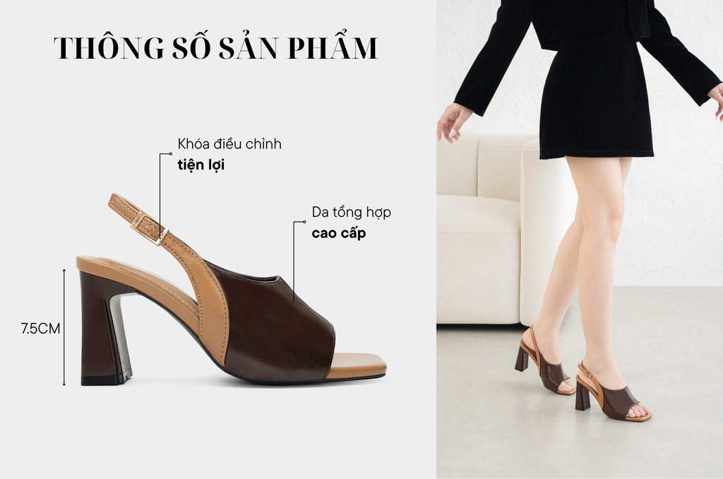 Sandal Cao Gót DL0660