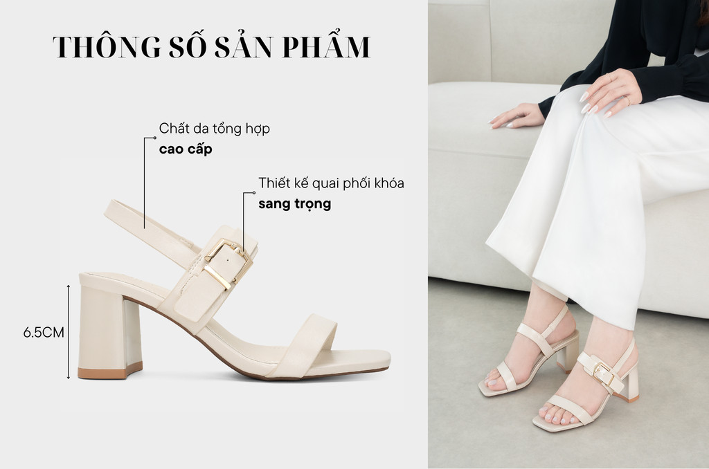 Sandal Cao Gót DL0656