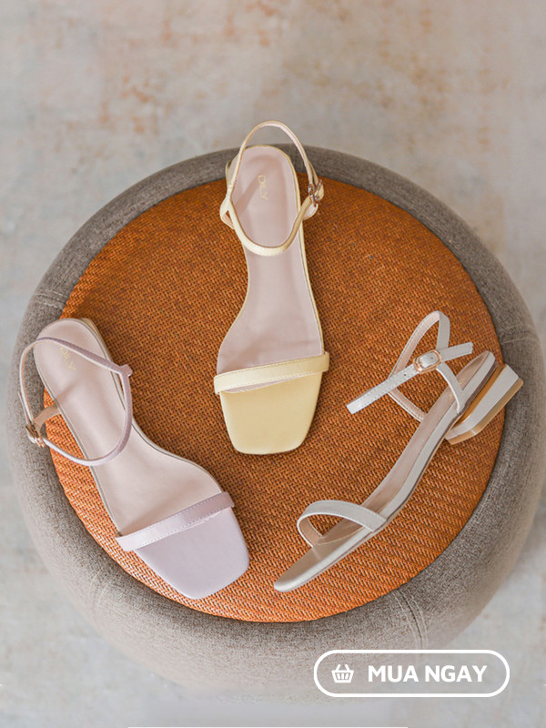 4+ mẫu giày sandal nữ 3cm thanh lịch hot nhất mùa này tại DILY