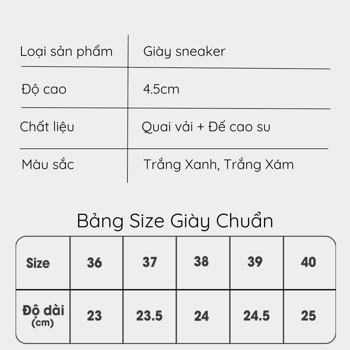 Giày sneaker AG0035