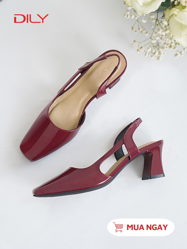 Giày slingback thiết kế cut-out thời thượng DL0544 - DILY