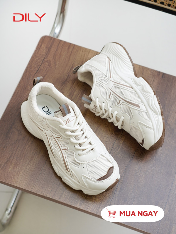 Giày sneaker vải êm chân, phối màu trẻ trung AG0137 - DILY