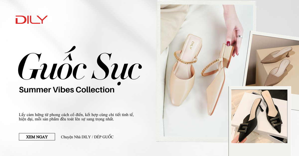 Guốc sục - Item đánh lừa thị giác giúp nàng có bàn chân nhỏ nhắn