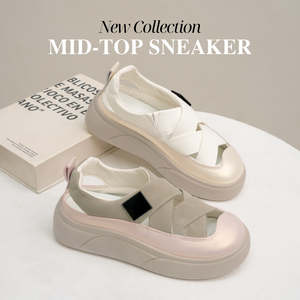 Sneaker Đế Độn AG0176
