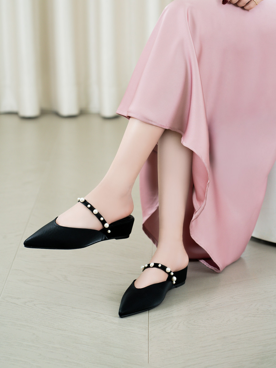 Guốc Sục DL0617 Đen