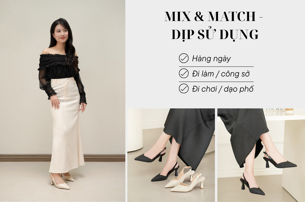 Giày Slingback AA0479