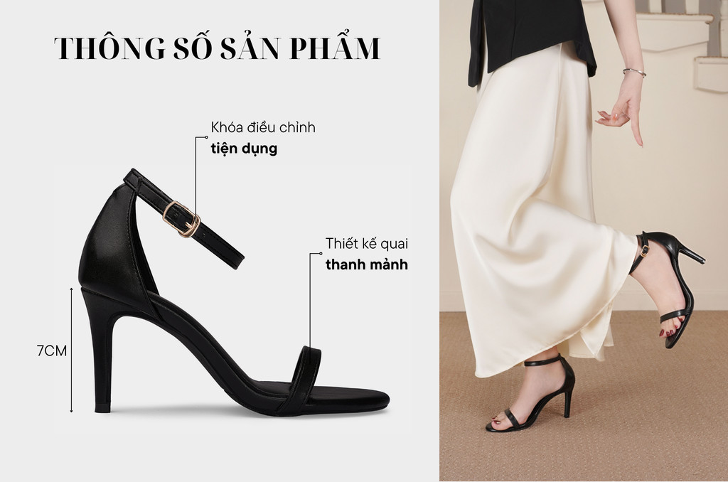 Sandal cao gót AA0346