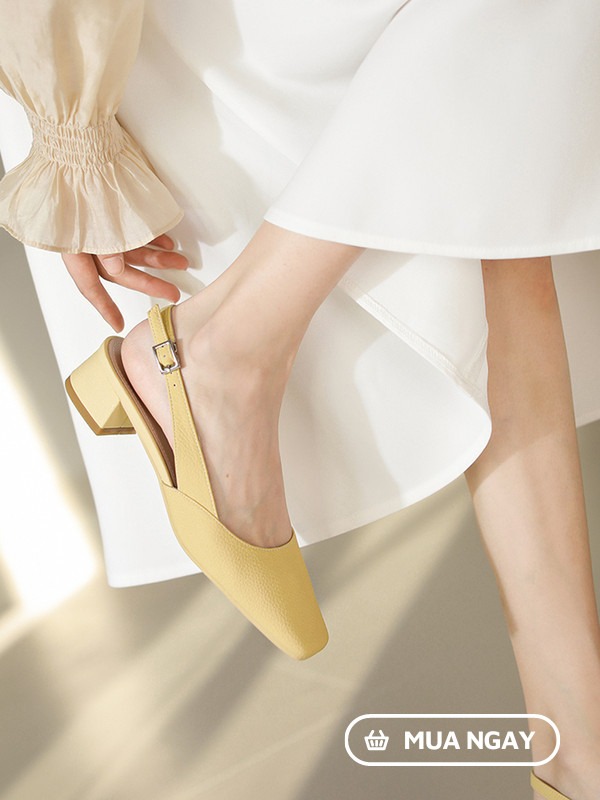 Giày búp bê slingback basic AA0349 - DILY