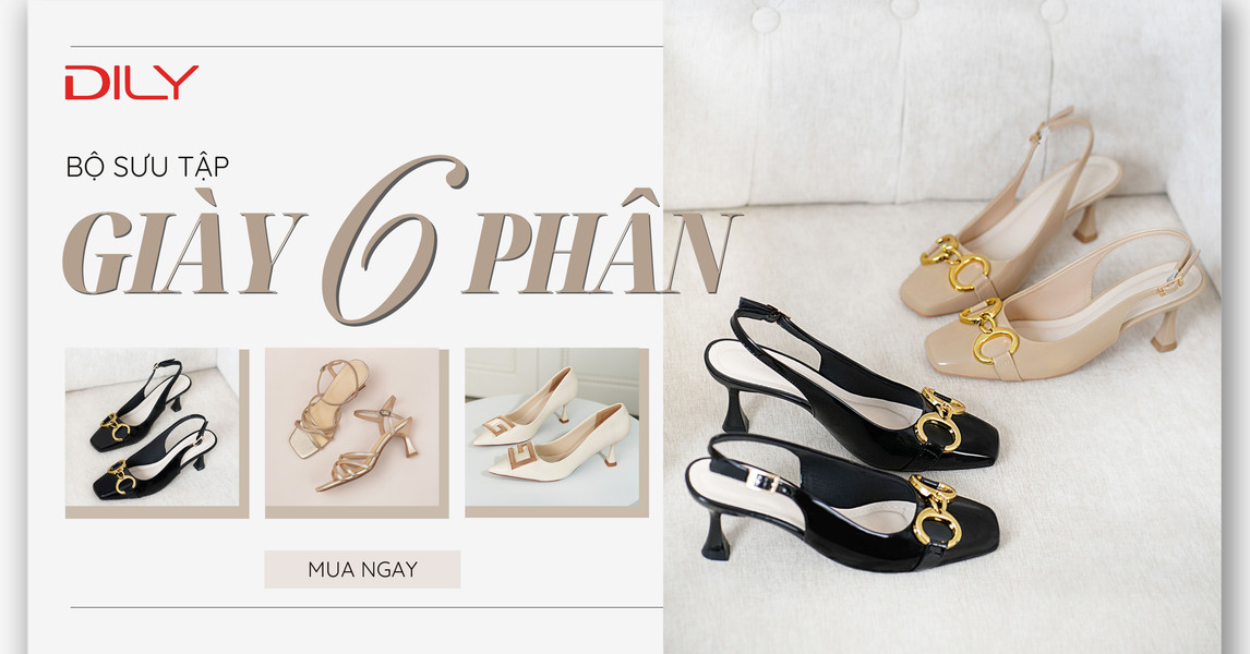 5 mẫu giày 6 phân giúp nàng thăng hạng phong cách cá nhân