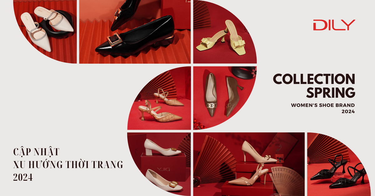 Nắm bắt xu hướng thời trang 2024 với BST giày nữ tại nhà DILY