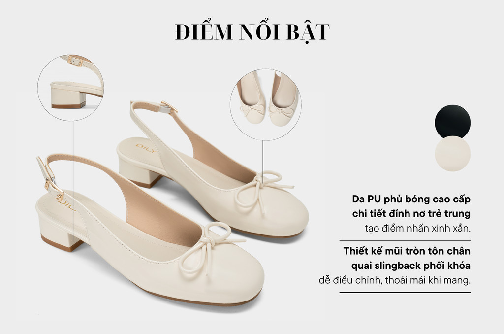 Giày Slingback DL0674