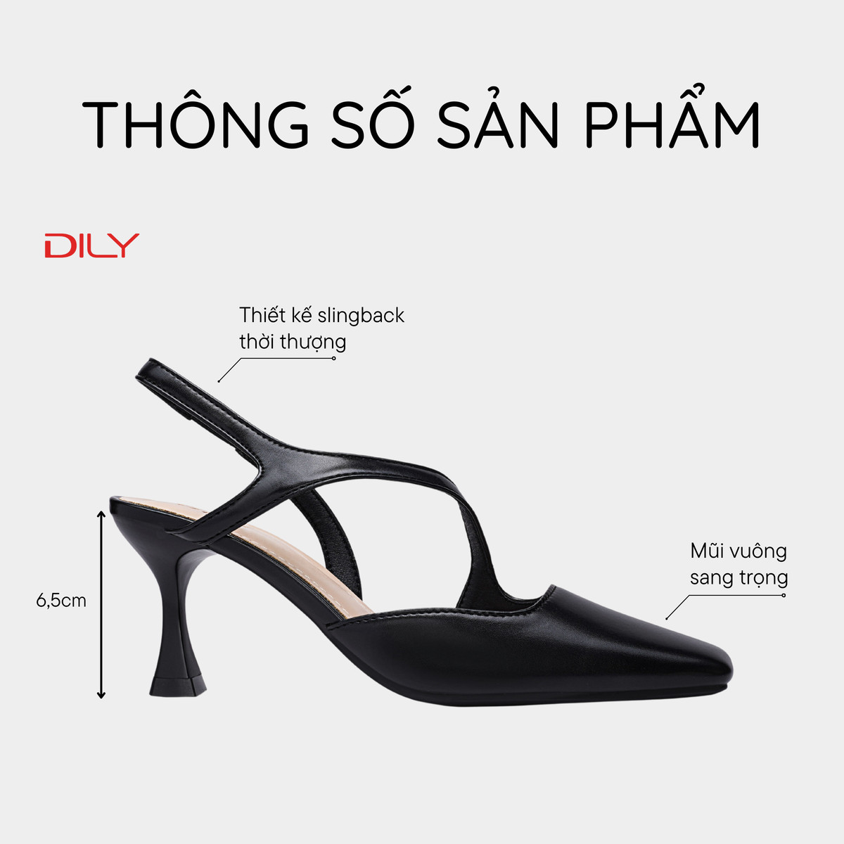 Giày Slingback DL0558