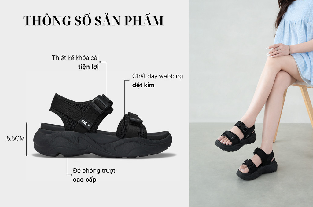 Giày Sandal DL0576