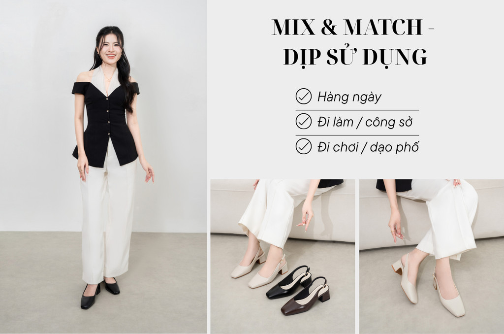 Giày Slingback DL0681
