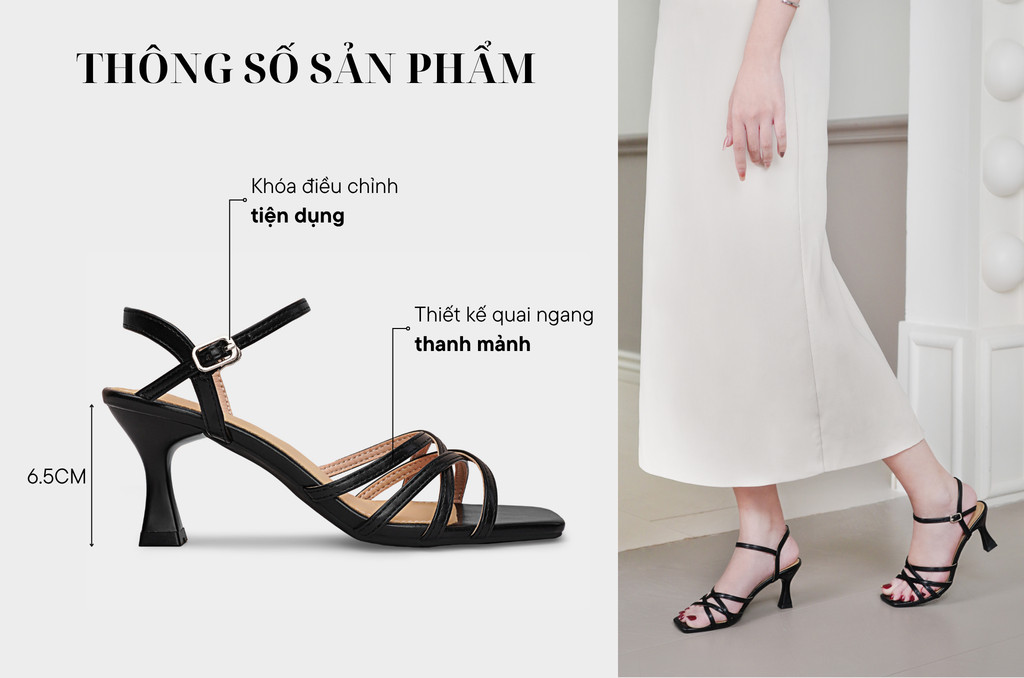 Sandal Cao Gót DL0522