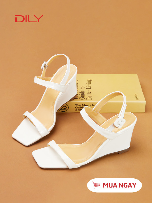 Sandal đế xuồng quai ngang thời thượng AA0418 - DILY