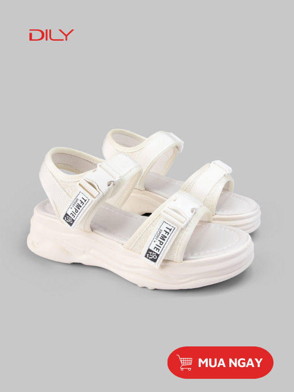 Giày sandal đế bánh mì khóa cài tiện dụng AG0084 - DILY
