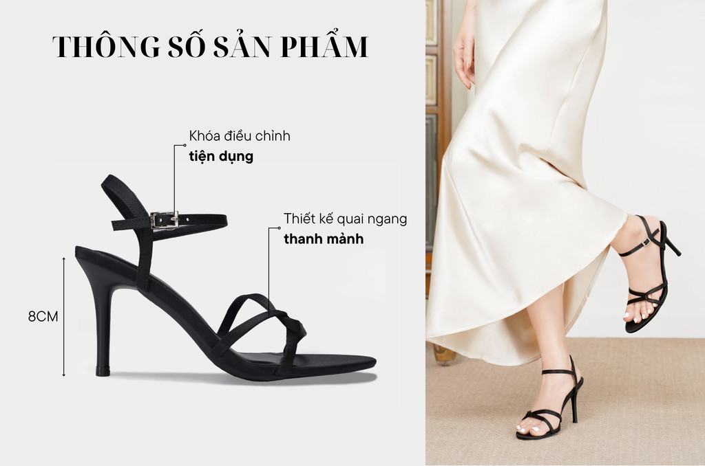 Sandal Cao Gót DL0580