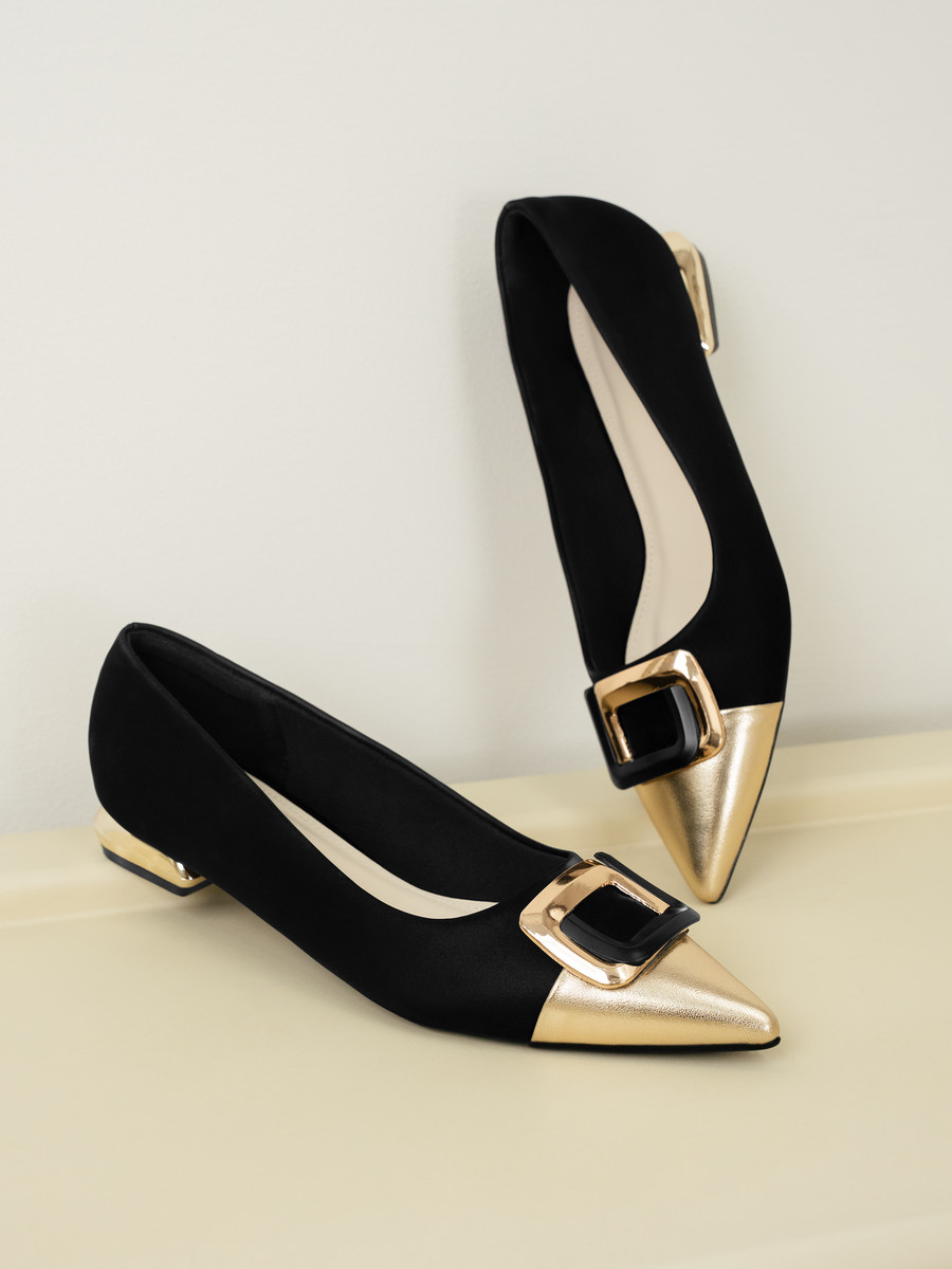 Giày Búp Bê DL0635 Đen