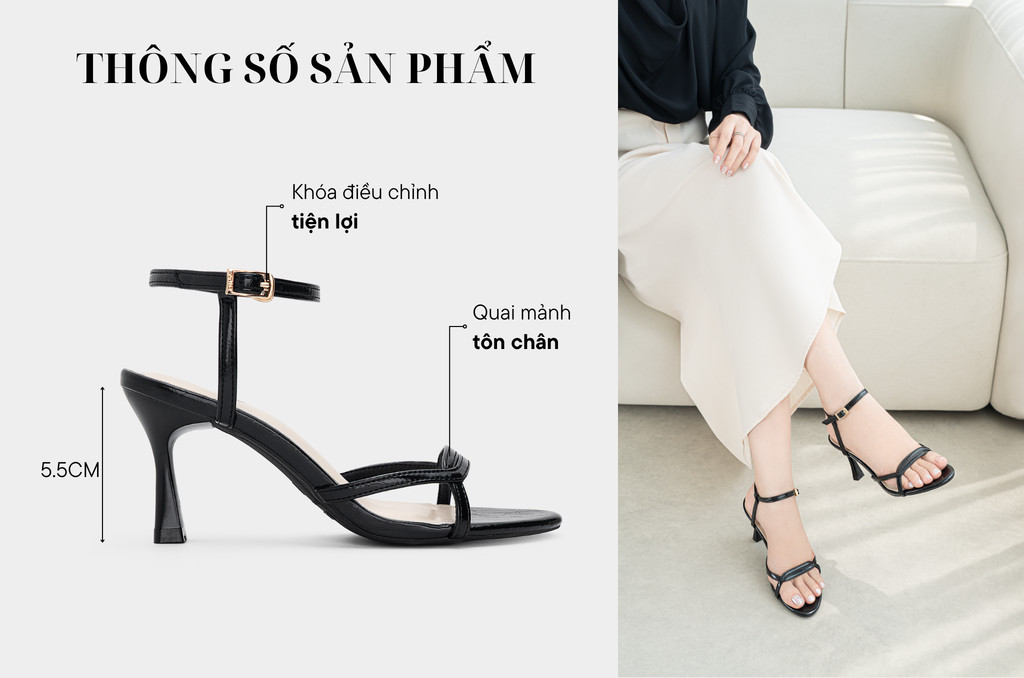 Sandal Cao Gót DL0650