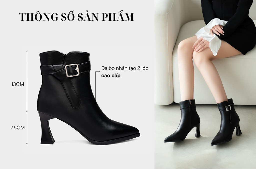 Boot Cổ Thấp AG0186