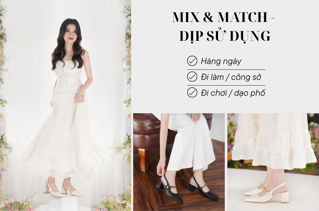 Giày Slingback DL0554